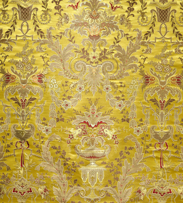Tassinari & Chatel Verdi Lampas Or Fabric Sample H016830002