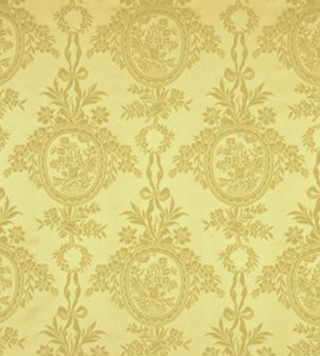Lelievre Damas Rambouillet Paille Fabric Sample H040480002