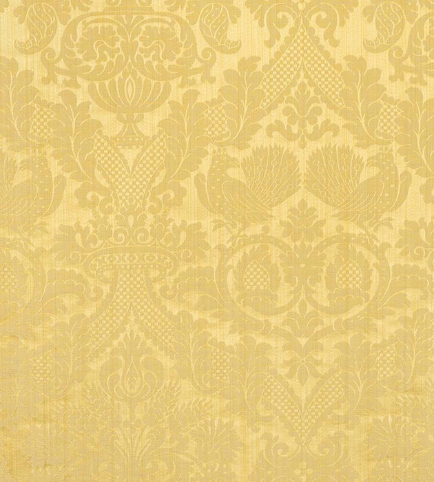 Lelievre Damas Tanlay Or Fabric Sample H041270002