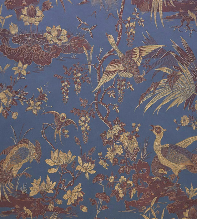 Lelievre La Parade Des Oiseaux Orage Fabric H042530002