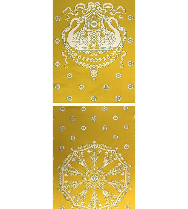 Tassinari & Chatel Murat Seat & Back Jaune Fabric H015620003