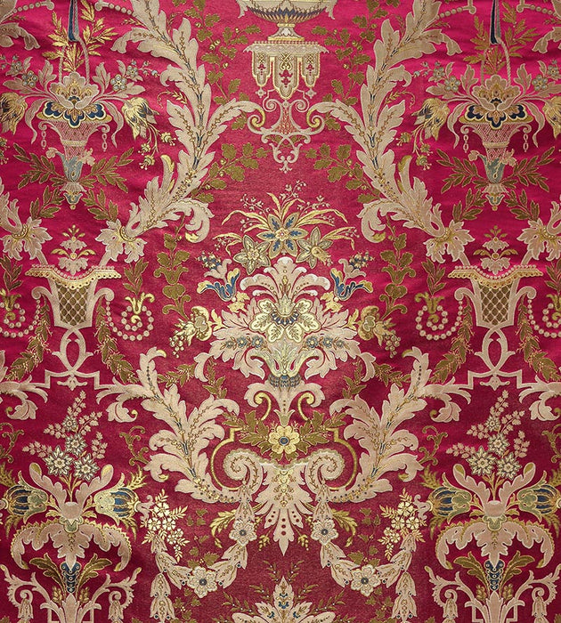 Tassinari & Chatel Verdi Lampas Rubis Fabric H016830003