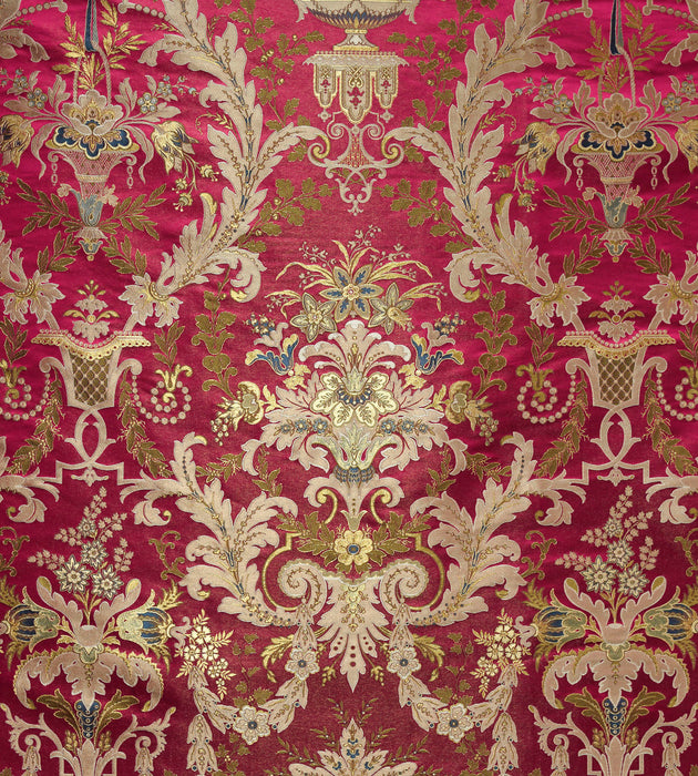 Tassinari & Chatel Verdi Lampas Rubis Fabric Sample H016830003
