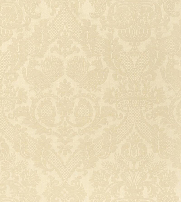 Lelievre Damas Tanlay Ivoire Fabric Sample H041270003