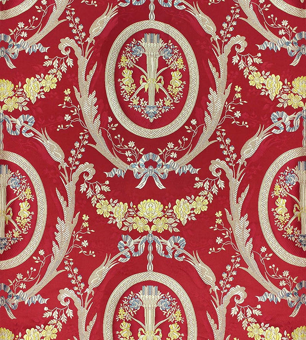Tassinari & Chatel Marie Antoinette Rouge Fabric H015530004