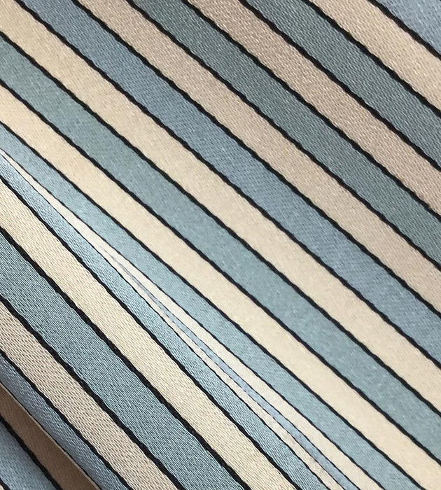 Lelievre Milleraies Satin Blue & Creme Fabric H041640004