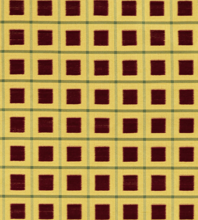 Tassinari & Chatel Chartres Rouge Fabric Sample H015770005