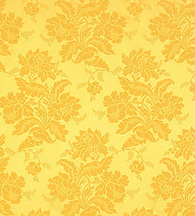 Lelievre Alicante Damask Bright Yellow Fabric Sample H040190012