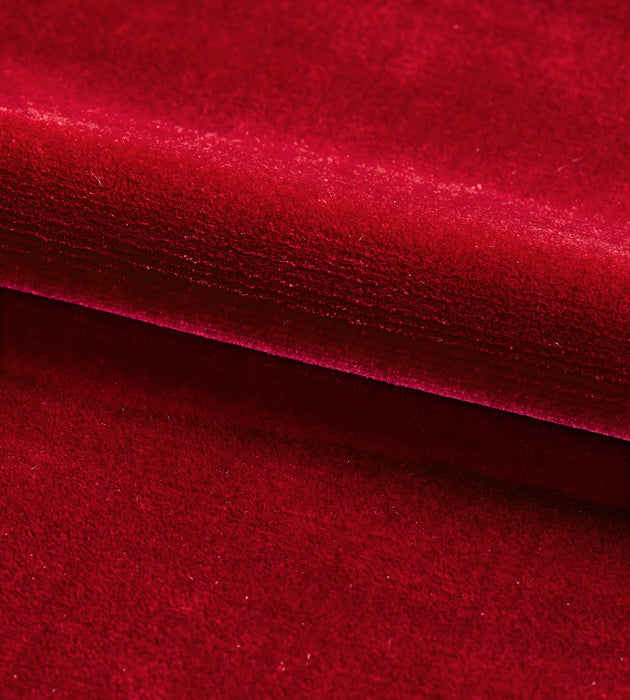 Tassinari & Chatel Velours Uni Cramoisi Fabric Sample H015020020