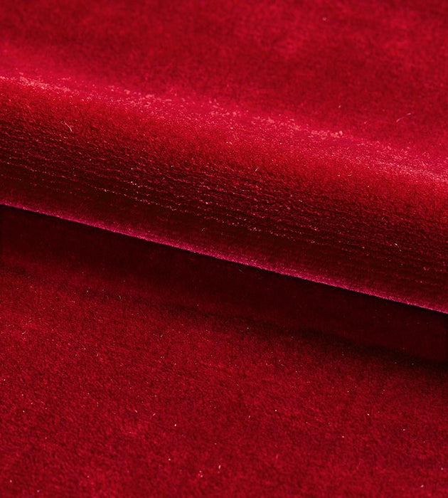Tassinari & Chatel Velours Uni Cramoisi Fabric H015020020