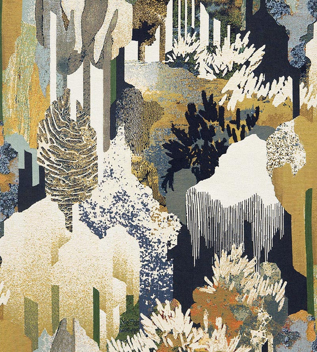 Lelievre Merlin Tapestry Heure Bleue Fabric H00610L001