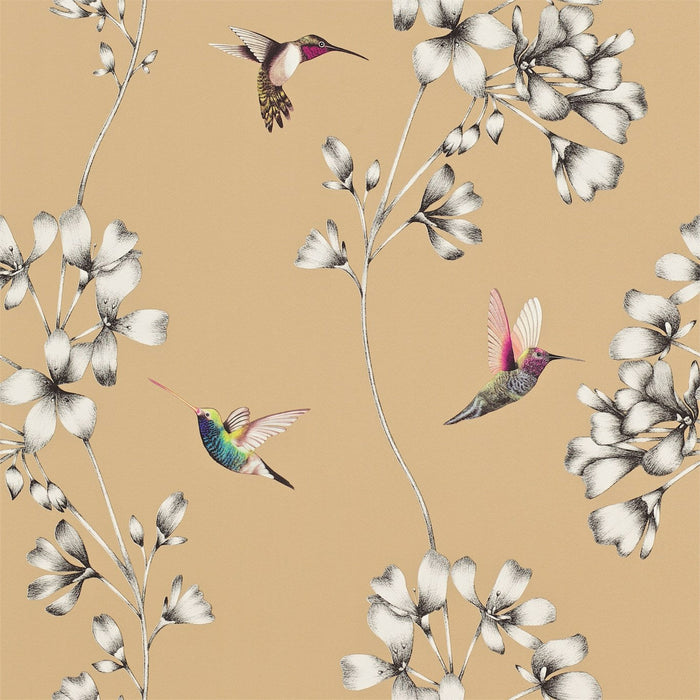 Harlequin Amazilia Bronze Wallpaper Sample HAMA111063