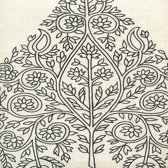 Home Couture Taj Black Wallpaper Sample HC1480P-05WP
