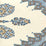 Home Couture Persepolis Brown Navy Wallpaper Sample HC1490W-04WWP