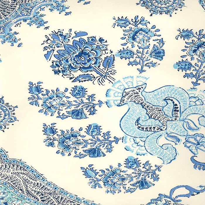 Home Couture Isfahan Celeste Blue Wallpaper Sample HC1980W-01OWP