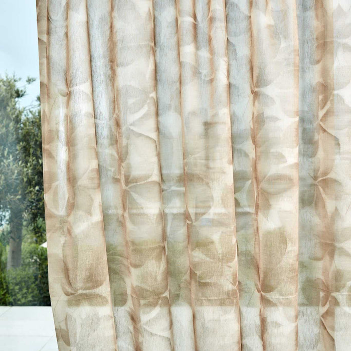 Harlequin Grounded Sheer Parchment Fabric HCOL133951