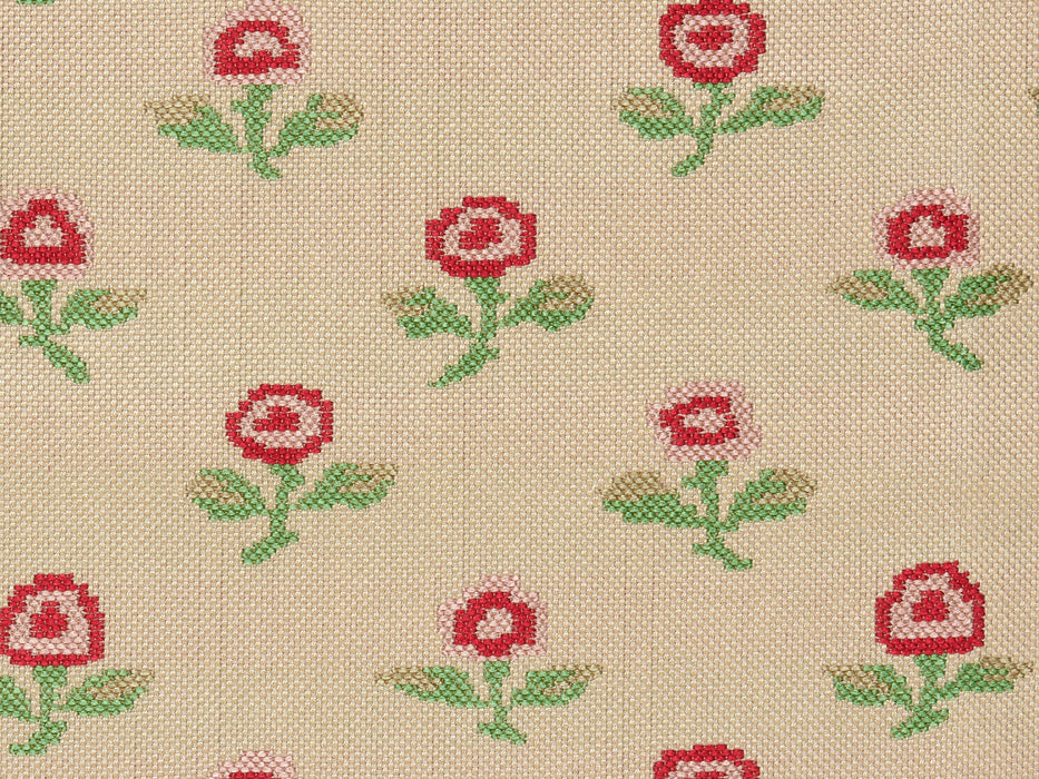 Le Manach Les Pommes Canevas Fabric Sample L3976_LES_POMMES_CANEVAS_N3014_N3018_N3022_N3023_FG