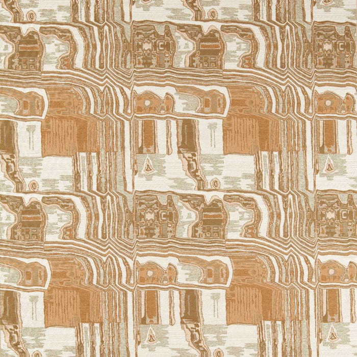 Harlequin Kiva Tigers Eye/Tourmaline Fabric Sample HDMF134707