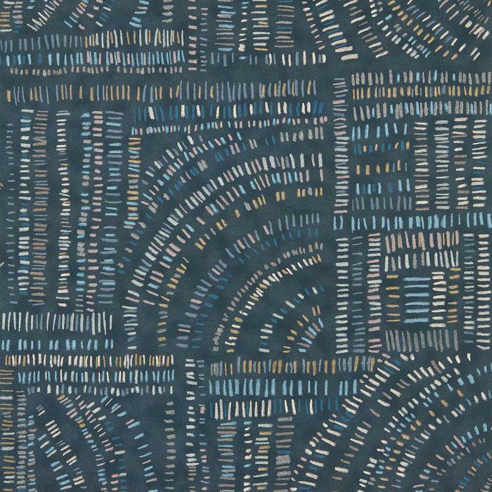 Harlequin Frescoes Sapphire/Kyanite/Quartz Wallpaper HDMW113295