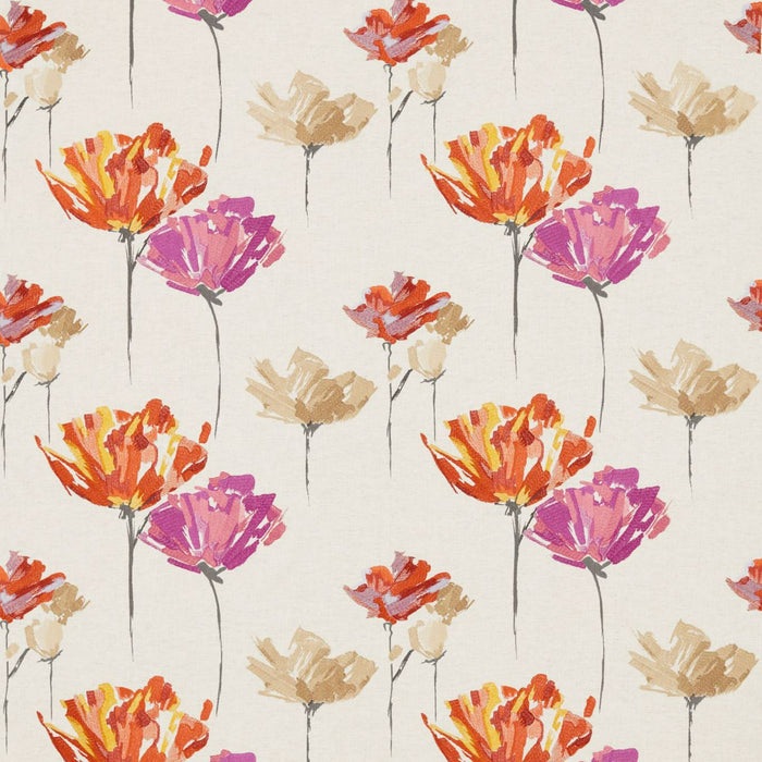 Harlequin Pennello Sunset/Fuchsia/Jute Fabric Sample HFAU131844