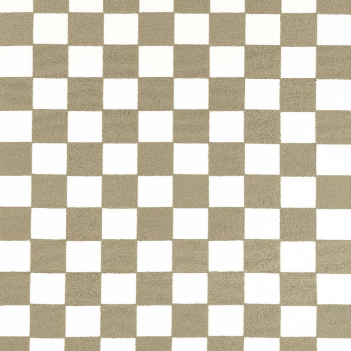 Harlequin Blenets Check Limestone Fabric HHHD134186