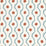 Harlequin Connor Pacific/Terracotta Wallpaper Sample HHHW113159