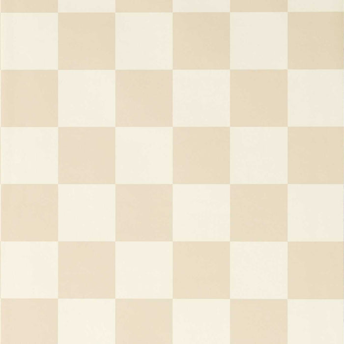 Harlequin Blenets Check Oatmeal Wallpaper HHHW113169