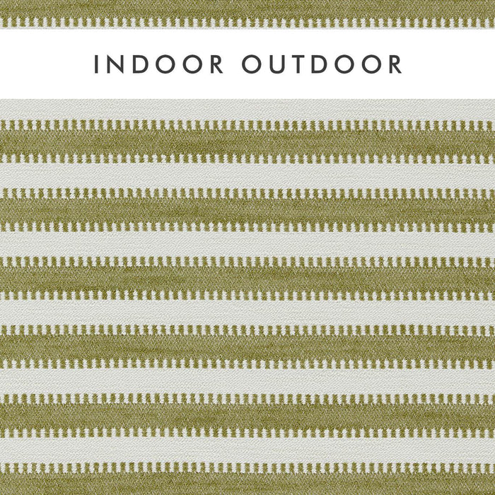 Harlequin Ocala Stripe Grass/Chalk Fabric Sample HIOT134523