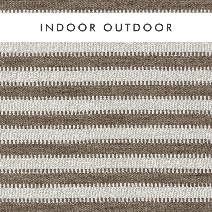 Harlequin Ocala Stripe Chocolate/Taupe Fabric HIOT134526