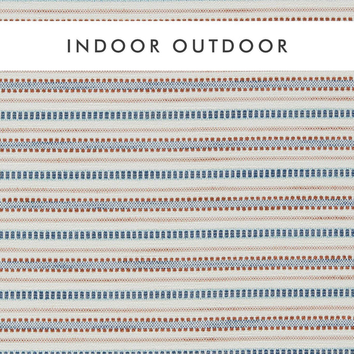 Harlequin Cove Indigo/Rust Fabric Sample HIOT134550