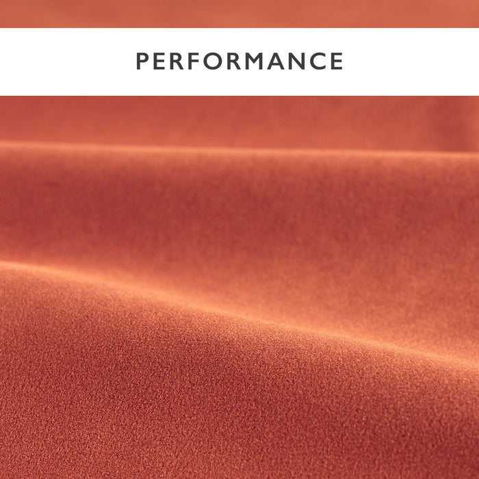 Harlequin Performance Velvets Rust Fabric Sample HIOV134150