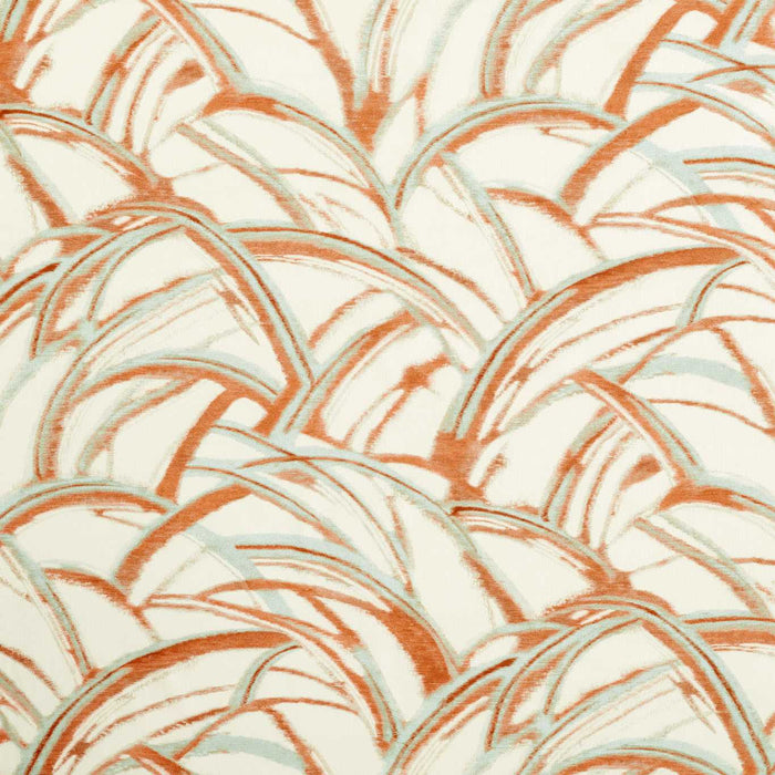 Harlequin Kimono Paprika/Seaglass Fabric HKAF121271