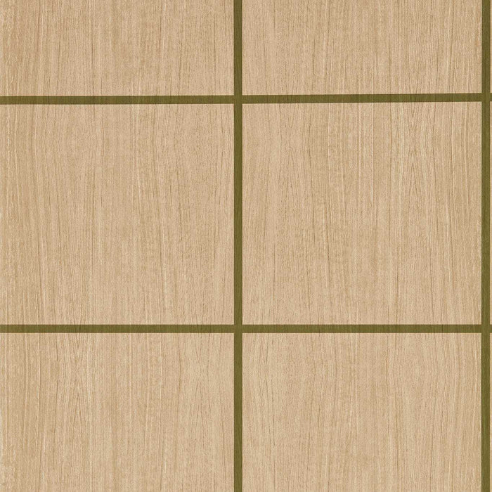 Harlequin Wood Blocks Pine/Forest Gloss Wallpaper HKAW113201