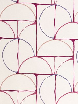 Hinson Aerial Raspberry Fabric HN273340002