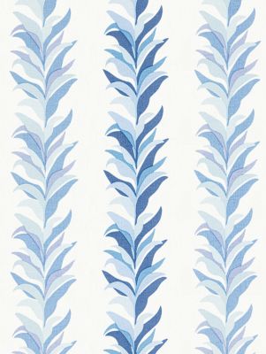 Hinson Chira Island Print Blue Marine Fabric Sample HN166520003