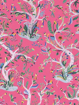 Hinson Enchanted Meadow Peony Fabric HN166540003