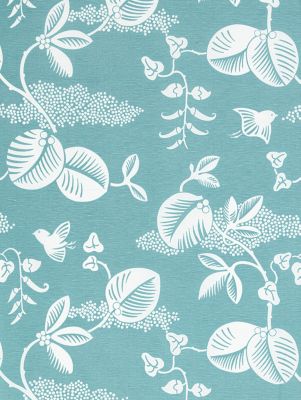 Hinson Pepper Turquoise Fabric Sample HN166550003