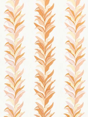 Hinson Chira Island Print Peach Fabric Sample HN166520005