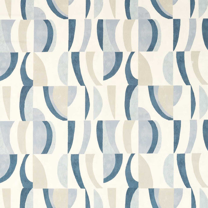 Harlequin Torillo Sky/Cornflower/Linen Fabric HRFD121207
