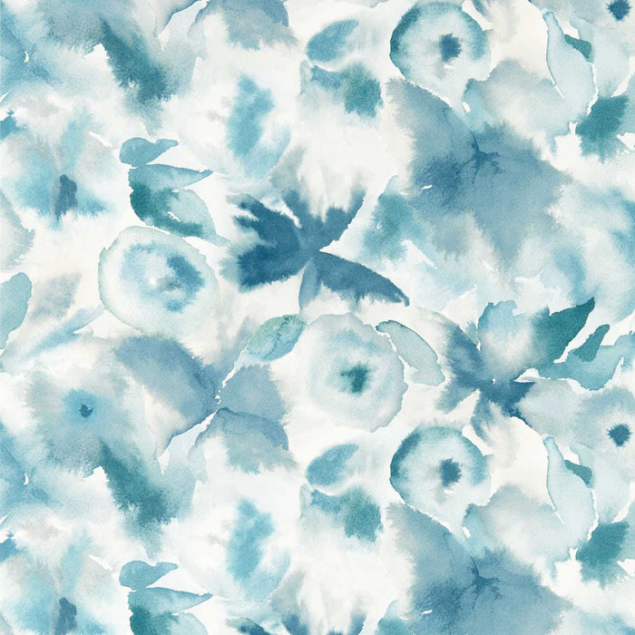 Harlequin Flores Cornflower/First Light/Denim Wallpaper HRTW113138