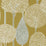 Harlequin Silhouette Ochre/Taupe Wallpaper Sample HRTW113140
