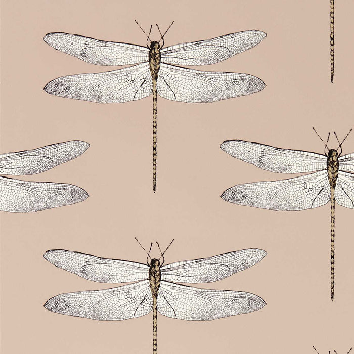 Harlequin Demoiselle Positano/First Light/Taupe Wallpaper HRTW113142
