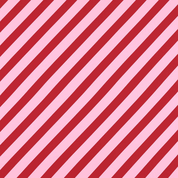 Harlequin Paper Straw Stripe Ruby/Rose Fabric HSRF133990