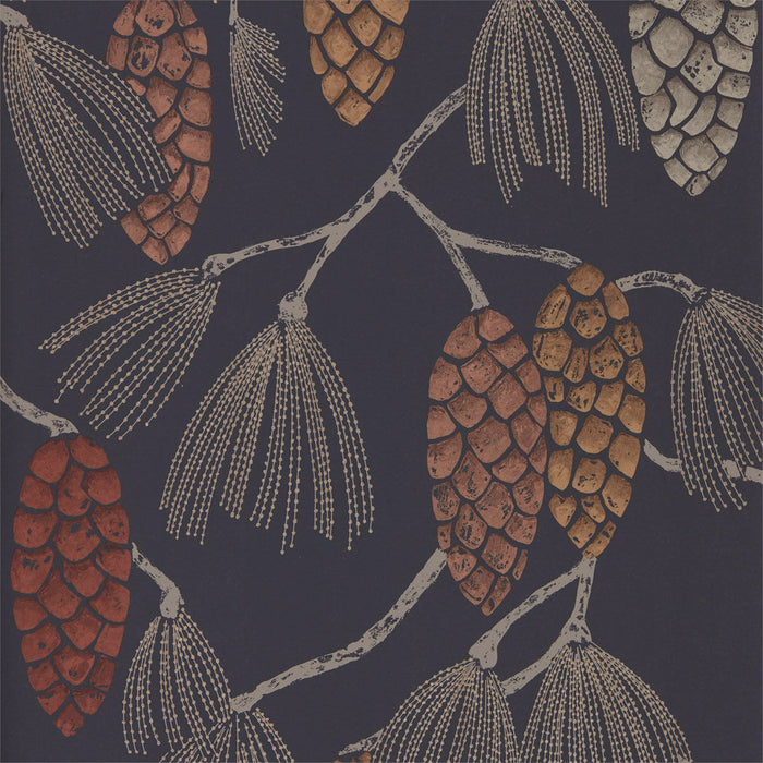 Harlequin Epitome Copper/Gold/Sepia Wallpaper Sample HSTO111499