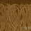 Schumacher Art Deco Golden Fern Golden Brown Wallpaper Sample IK8401