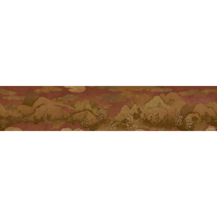 Schumacher Moody Mountains Original Wallpaper Sample IK9400