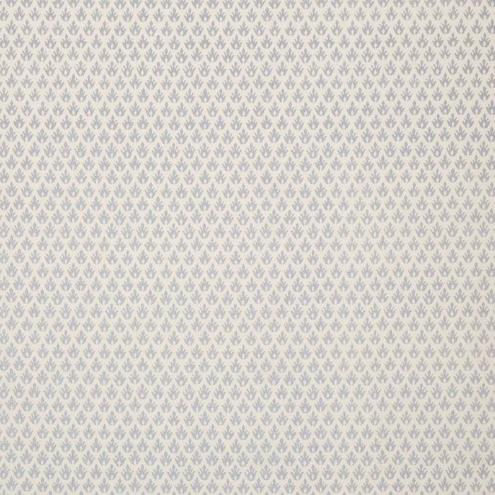Quadrille Isabella On Tinted Linen Metallic Silver Fabric Sample 304160F-MSIL