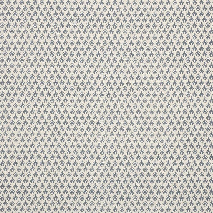 Quadrille Isabella On Tinted Linen Slate Fabric Sample 304160F-09