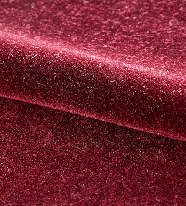 Old World Weavers Neva Mohair Pomegranate Fabric Sample JB82160435