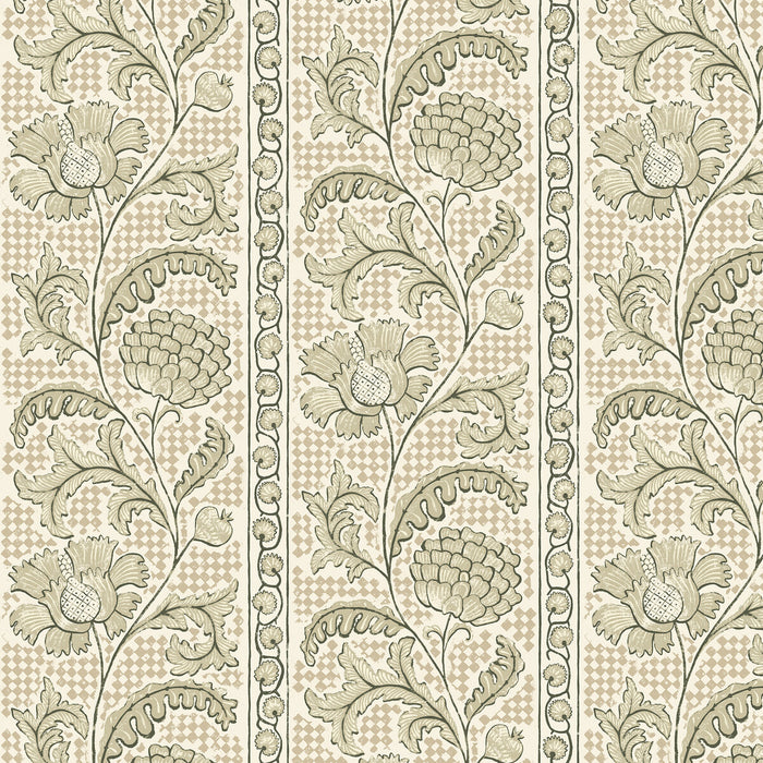 Kravet Couture Floral Check 11 Wallpaper Sample JMW1028.11.0